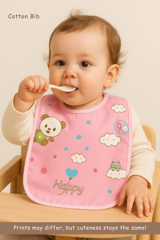 Cotton Bibs | Pack of 6