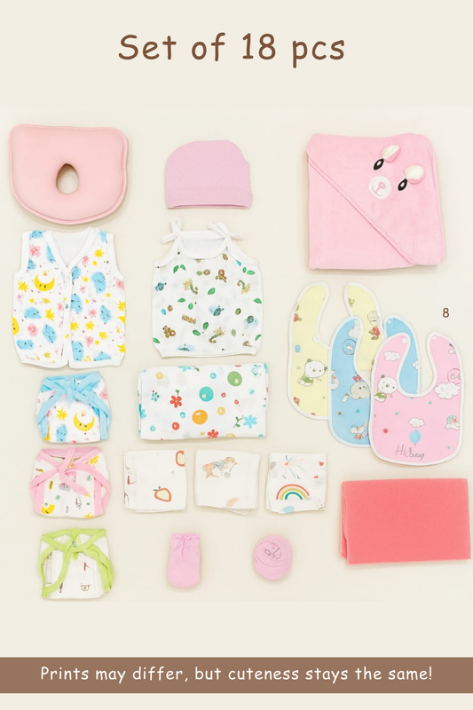 Premium Baby Gift Hamper | Pink