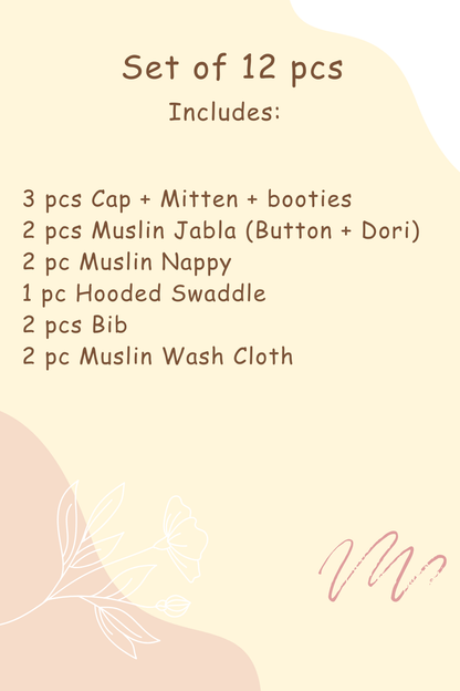 All In One Baby Gift Hamper | Orange