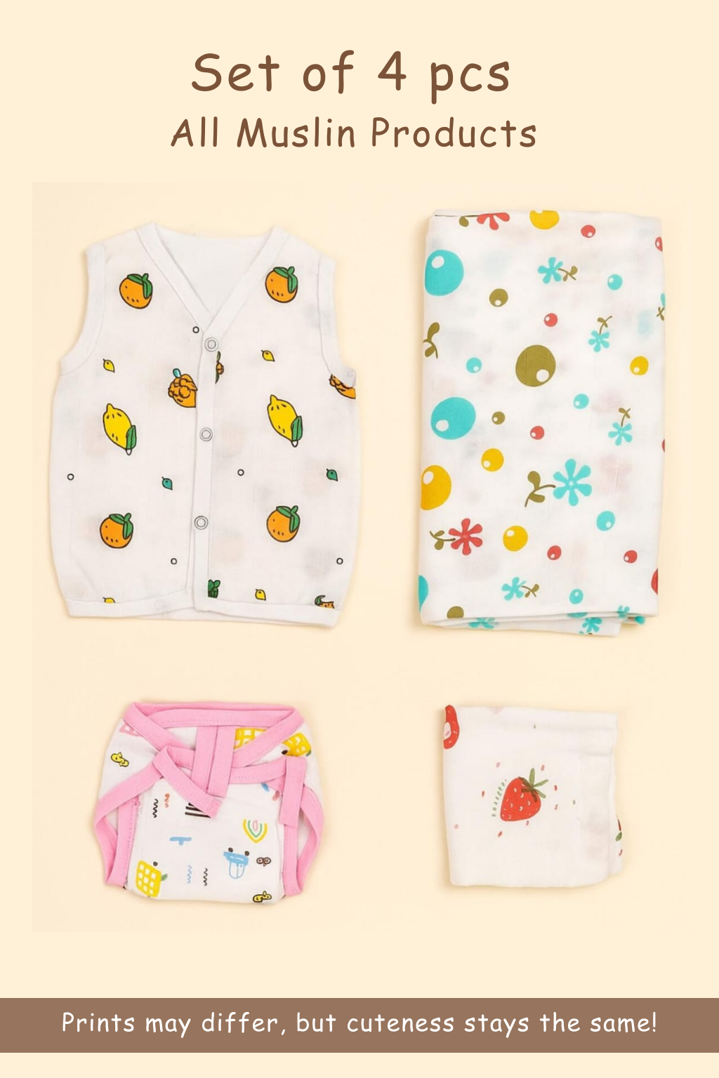 All Muslin Products | Pack of 4