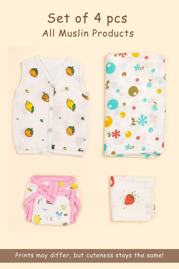 All Muslin Products | Pack of 4
