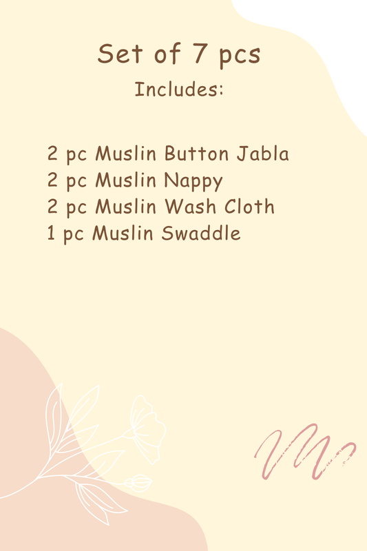 All Muslin Products | Pack of 7