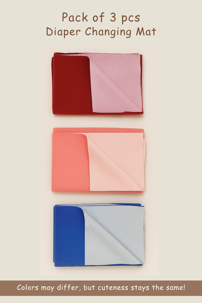 Diaper Changing Mat | Pack of 3